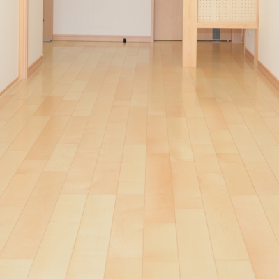 メープルの合板フロアー