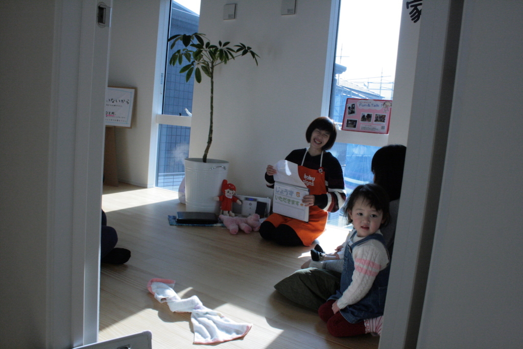 ベビーサイン体験会の様子