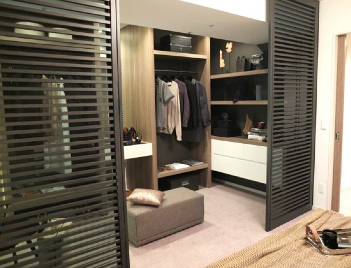 広いクローゼット