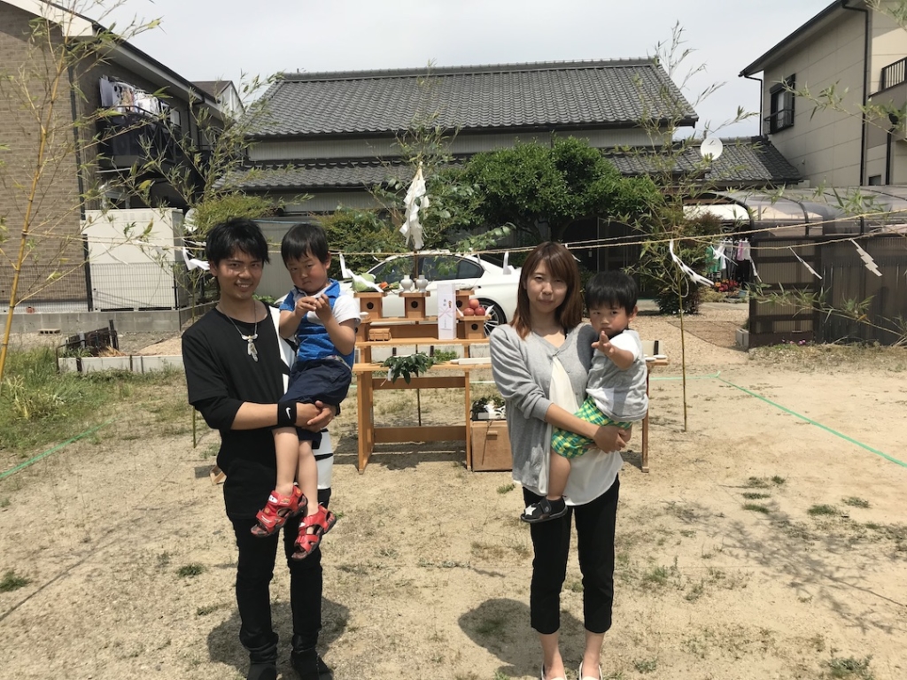 地鎮祭の風景２