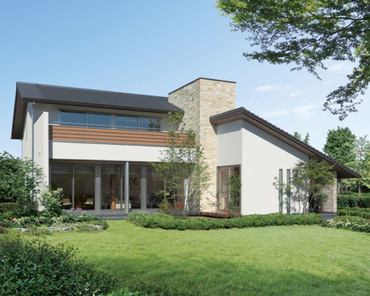 豪華な住宅展示場