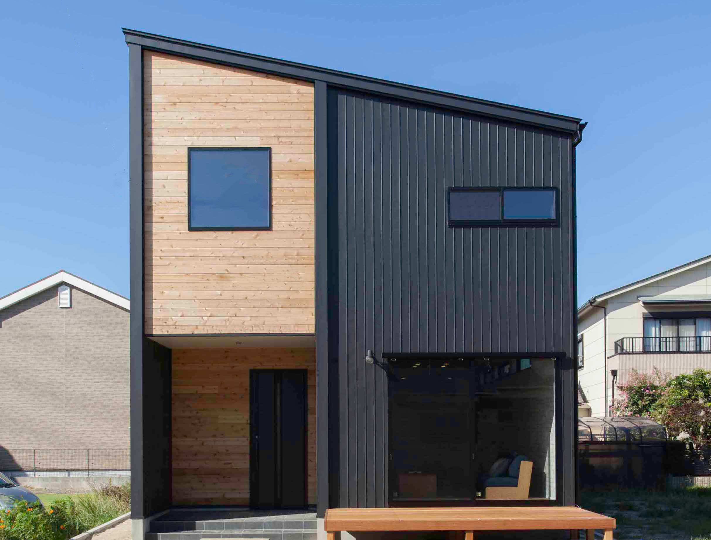 ガルバリウムの外壁