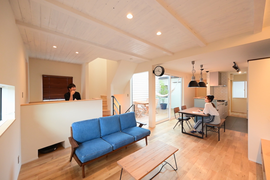 リビング 安城注文住宅