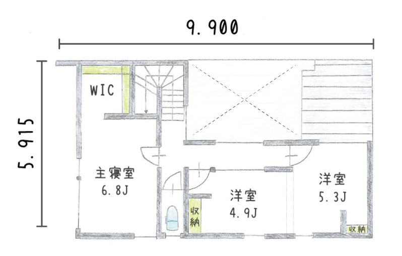 ホロスホーム安城里町の家 3階