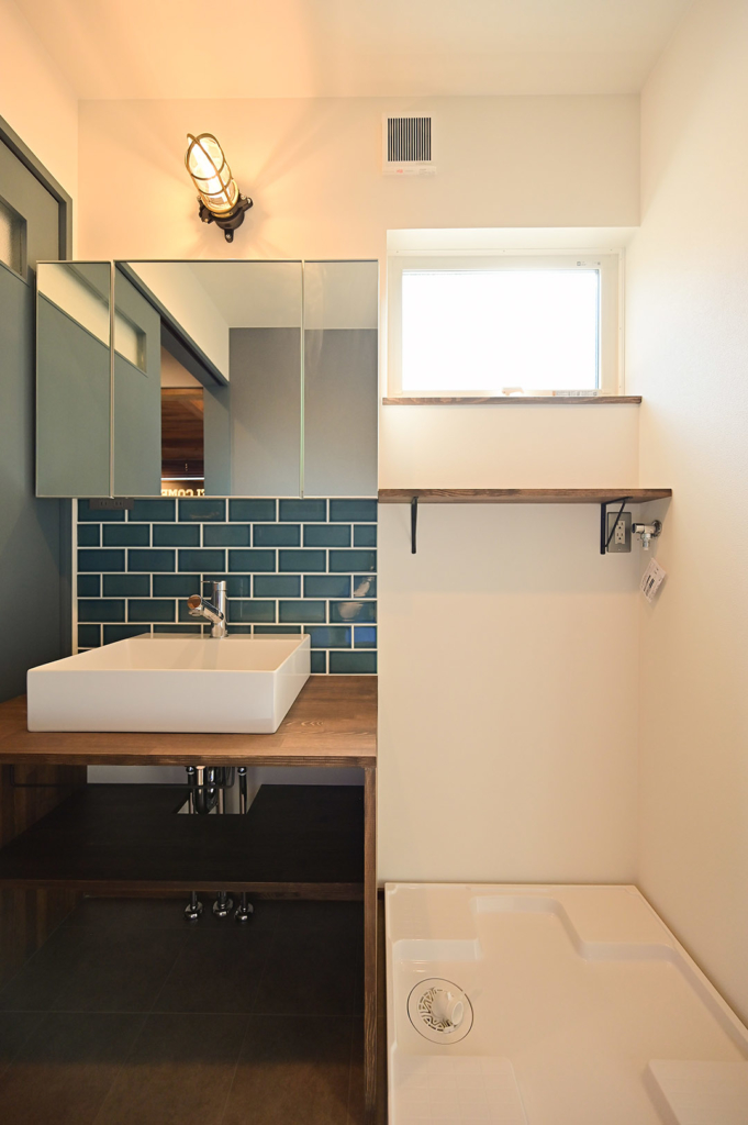 洗面台 サブウェイタイル ブルックリン