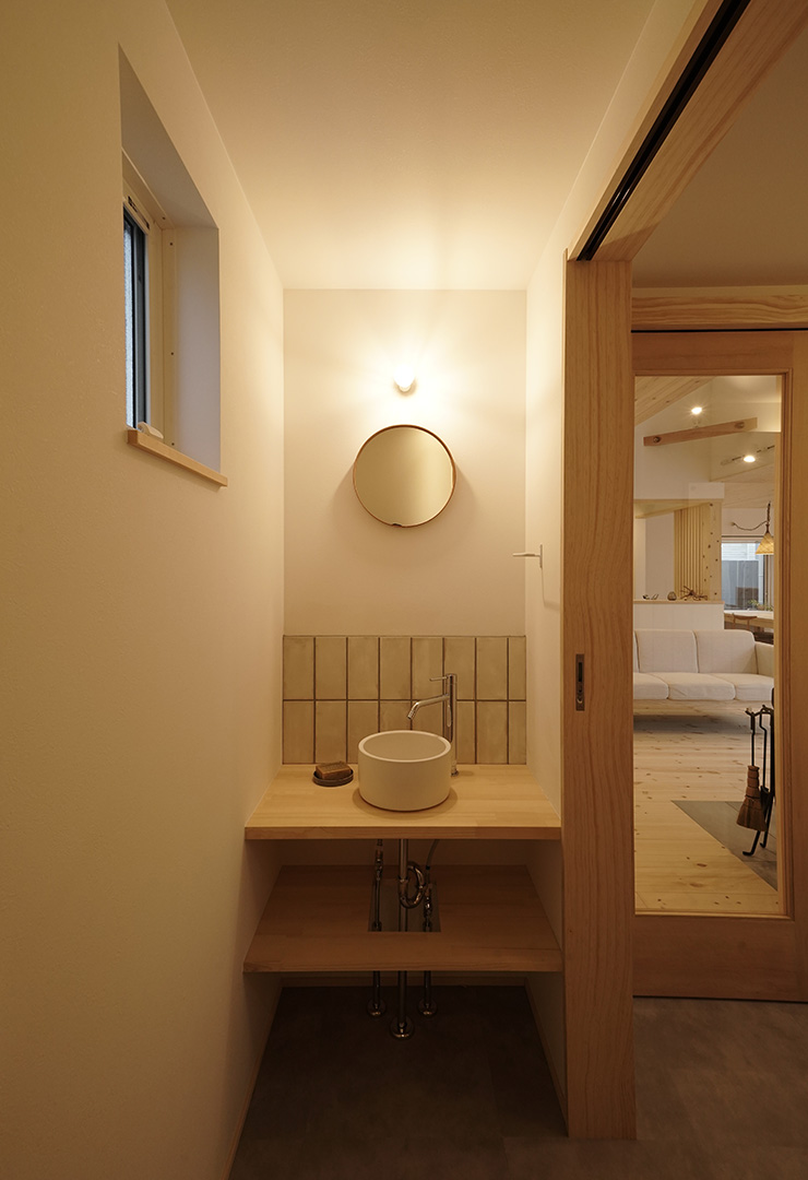 北欧スタイルのトイレ