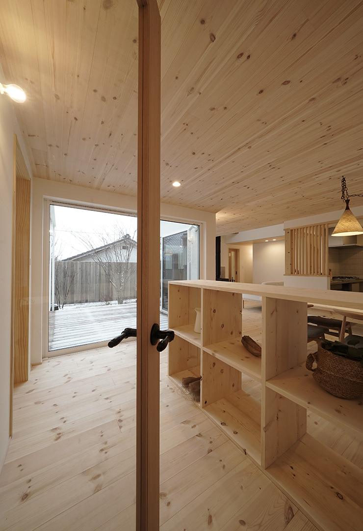 北欧スタイルのLDK